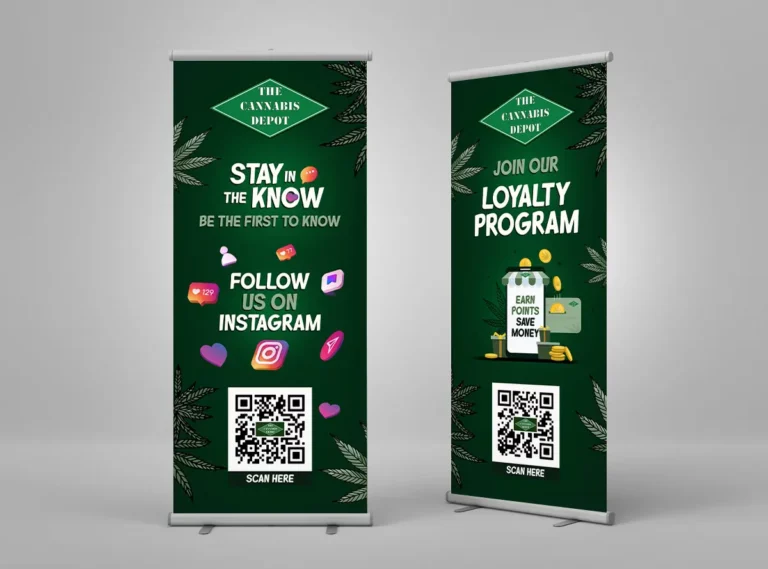 Cannabis Rollup Banners_v2 Mockup