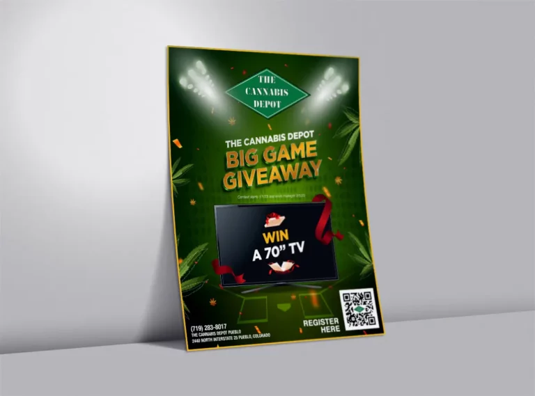 Big Game Giveaway Poster