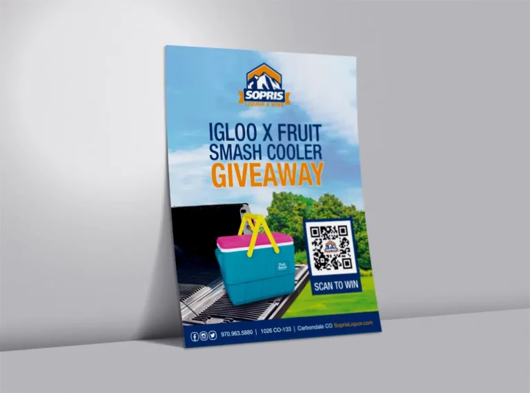 Igloo X Fruit Giveaway Poster